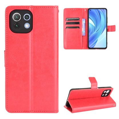 Retro Crazy Horse Texture Horizontal Flip Leather Case with Holder & Card Slots & Photo Frame, For Xiaomi Redmi Note 10 4G / Note 10S, For Xiaomi Redmi Note 10 Pro / Note 10 Pro Max, For Xiaomi Mi 11 Lite 4G, For Xiaomi MI 11 Lite 5G, For Xiaomi Mi 11 ...