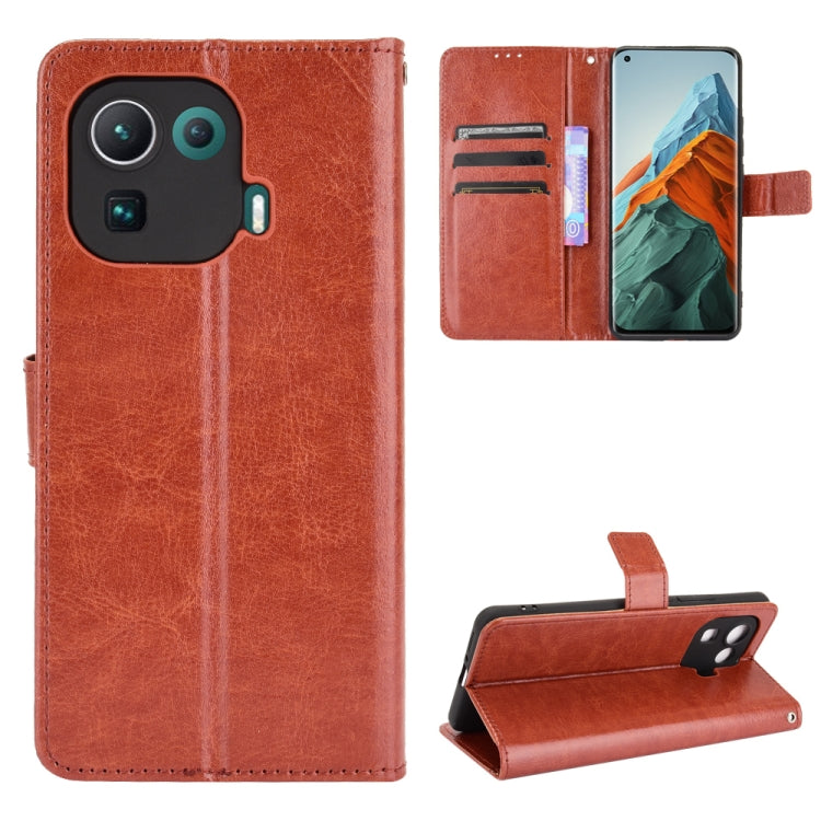 Retro Crazy Horse Texture Horizontal Flip Leather Case with Holder & Card Slots & Photo Frame, For Xiaomi Redmi Note 10 4G / Note 10S, For Xiaomi Redmi Note 10 Pro / Note 10 Pro Max, For Xiaomi Mi 11 Lite 4G, For Xiaomi MI 11 Lite 5G, For Xiaomi Mi 11 ...