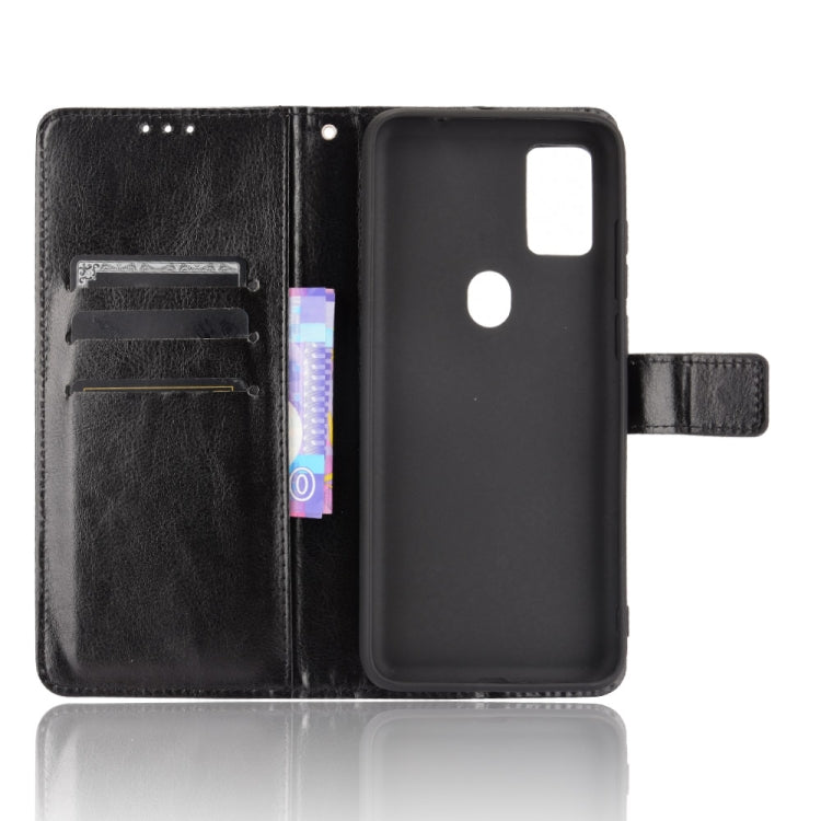 Retro Crazy Horse Texture Horizontal Flip Leather Case with Holder & Card Slots & Photo Frame, For Ulefone Note 11P