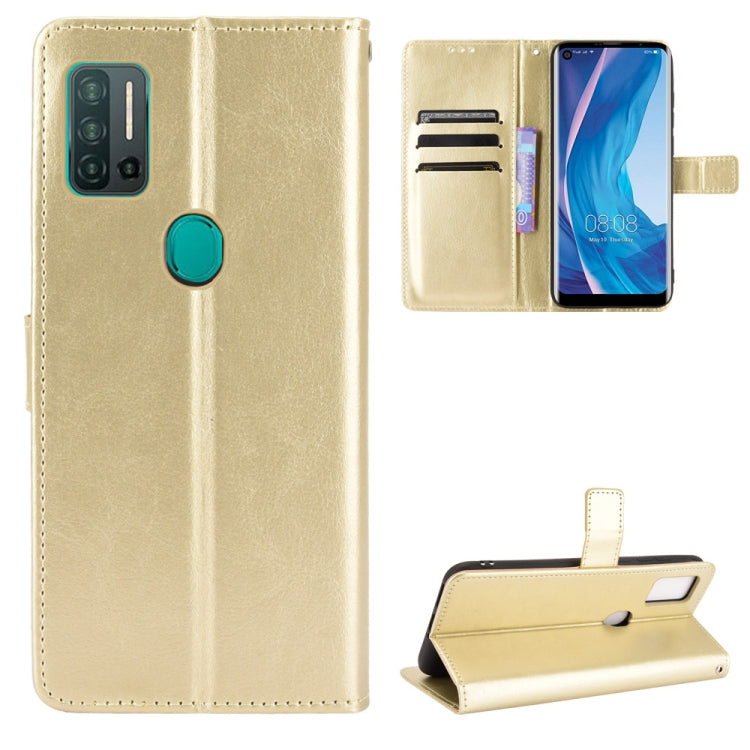 Retro Crazy Horse Texture Horizontal Flip Leather Case with Holder & Card Slots & Photo Frame, For Ulefone Note 11P