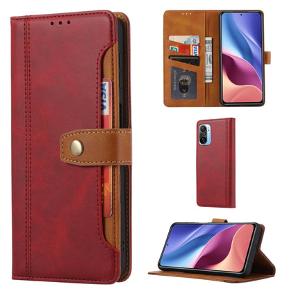 Calf Texture Double Fold Clasp Horizontal Flip Leather Case with Photo Frame & Holder & Card Slots & Wallet, For Xiaomi Redmi K40 / K40 Pro, For Xiaomi Redmi Note 10 4G / Note 10S, For Xiaomi Redmi Note 10 Pro
