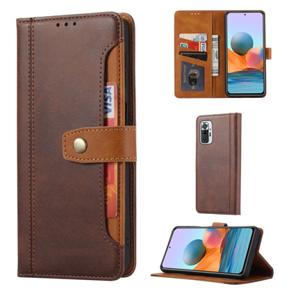 Calf Texture Double Fold Clasp Horizontal Flip Leather Case with Photo Frame & Holder & Card Slots & Wallet, For Xiaomi Redmi K40 / K40 Pro, For Xiaomi Redmi Note 10 4G / Note 10S, For Xiaomi Redmi Note 10 Pro