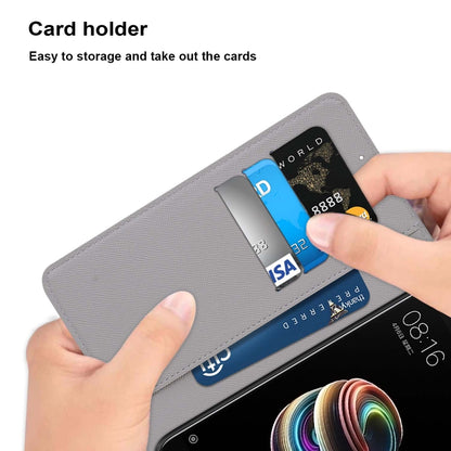 Coloured Drawing Cross Texture Horizontal Flip PU Leather Case with Holder & Card Slots & Wallet & Lanyard, For Samsung Galaxy Xcover 5