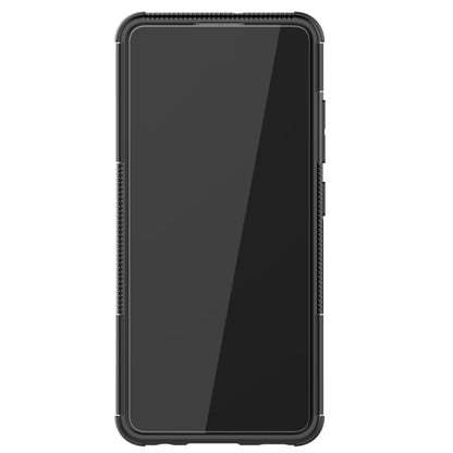 Tire Texture Shockproof TPU+PC Protective Case with Holder, For Samsung Galaxy A32 4G, For vivo Y20, For Xiaomi Redmi Note 10