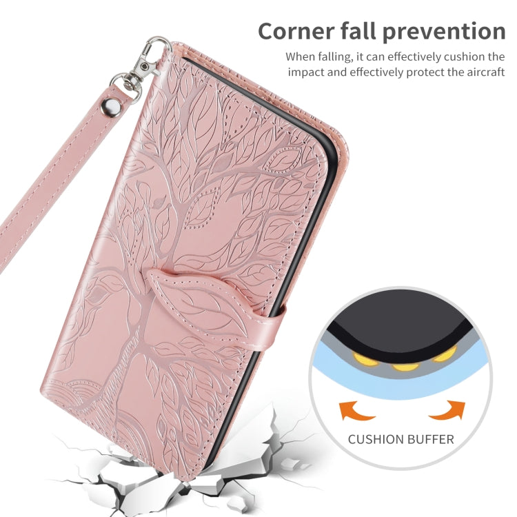 Life of Tree Embossing Pattern Horizontal Flip Leather Case with Holder & Card Slot & Wallet & Photo Frame & Lanyard, For Samsung Galaxy A02, For Samsung Galaxy A32 5G, For Samsung Galaxy M62, For Xiaomi Mi 11
