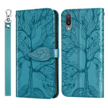 Life of Tree Embossing Pattern Horizontal Flip Leather Case with Holder & Card Slot & Wallet & Photo Frame & Lanyard, For Samsung Galaxy A02, For Samsung Galaxy A32 5G, For Samsung Galaxy M62, For Xiaomi Mi 11