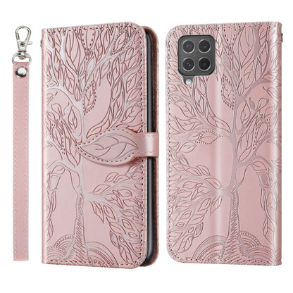 Life of Tree Embossing Pattern Horizontal Flip Leather Case with Holder & Card Slot & Wallet & Photo Frame & Lanyard, For Samsung Galaxy A02, For Samsung Galaxy A32 5G, For Samsung Galaxy M62, For Xiaomi Mi 11