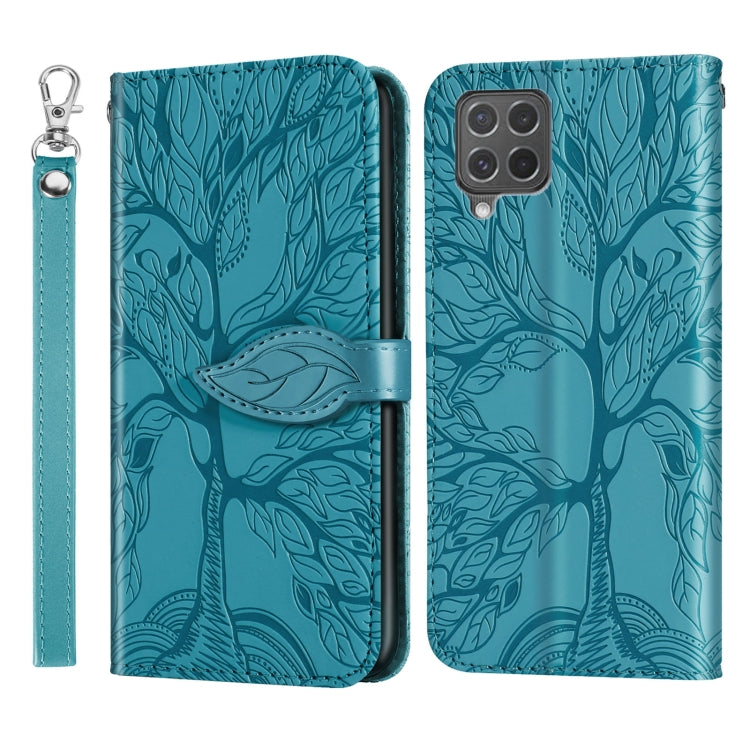 Life of Tree Embossing Pattern Horizontal Flip Leather Case with Holder & Card Slot & Wallet & Photo Frame & Lanyard, For Samsung Galaxy A02, For Samsung Galaxy A32 5G, For Samsung Galaxy M62, For Xiaomi Mi 11