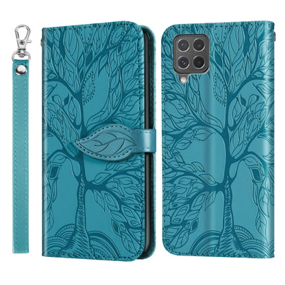 Life of Tree Embossing Pattern Horizontal Flip Leather Case with Holder & Card Slot & Wallet & Photo Frame & Lanyard, For Samsung Galaxy A02, For Samsung Galaxy A32 5G, For Samsung Galaxy M62, For Xiaomi Mi 11