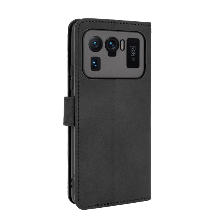 Solid Color Skin Feel Magnetic Buckle Horizontal Flip Calf Texture PU Leather Case with Holder & Card Slots & Wallet, For Xiaomi Mi 11 Ultra, For Xiaomi Mi 11 Pro