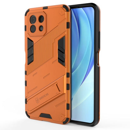 Punk Armor 2 in 1 PC + TPU Shockproof Case with Invisible Holder, For Xiaomi Mi 11 Lite