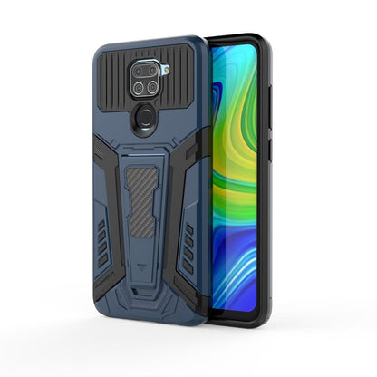 War Chariot Series Armor All-inclusive Shockproof PC + TPU Protective Case with Invisible Holder, For Xiaomi Redmi Note 9, For Xiaomi Mi 10T Lite 5G, For Xiaomi Poco X3