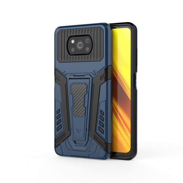 War Chariot Series Armor All-inclusive Shockproof PC + TPU Protective Case with Invisible Holder, For Xiaomi Redmi Note 9, For Xiaomi Mi 10T Lite 5G, For Xiaomi Poco X3
