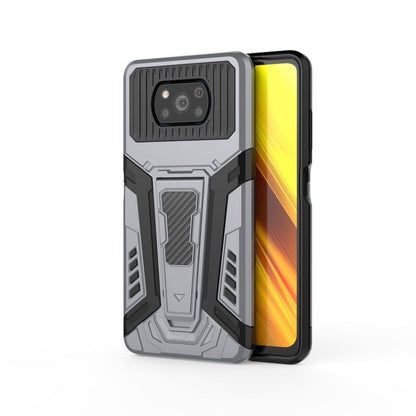War Chariot Series Armor All-inclusive Shockproof PC + TPU Protective Case with Invisible Holder, For Xiaomi Redmi Note 9, For Xiaomi Mi 10T Lite 5G, For Xiaomi Poco X3