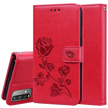 Rose Embossed Horizontal Flip PU Leather Case with Holder & Card Slots & Wallet, For Xiaomi Redmi 9T, For Xiaomi Mi 11 Lite, For Xiaomi Redmi Note 9T 5G, For Xiaomi Redmi Note 10