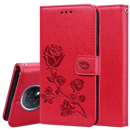 Rose Embossed Horizontal Flip PU Leather Case with Holder & Card Slots & Wallet, For Xiaomi Redmi 9T, For Xiaomi Mi 11 Lite, For Xiaomi Redmi Note 9T 5G, For Xiaomi Redmi Note 10