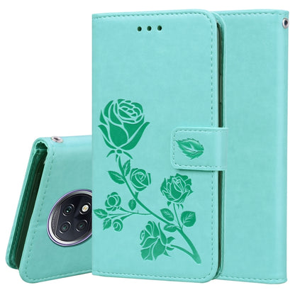 Rose Embossed Horizontal Flip PU Leather Case with Holder & Card Slots & Wallet, For Xiaomi Redmi 9T, For Xiaomi Mi 11 Lite, For Xiaomi Redmi Note 9T 5G, For Xiaomi Redmi Note 10