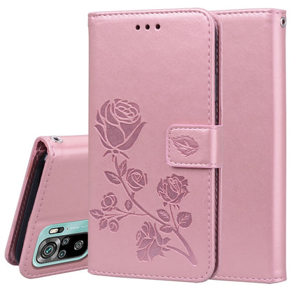 Rose Embossed Horizontal Flip PU Leather Case with Holder & Card Slots & Wallet, For Xiaomi Redmi 9T, For Xiaomi Mi 11 Lite, For Xiaomi Redmi Note 9T 5G, For Xiaomi Redmi Note 10