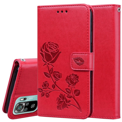 Rose Embossed Horizontal Flip PU Leather Case with Holder & Card Slots & Wallet, For Xiaomi Redmi 9T, For Xiaomi Mi 11 Lite, For Xiaomi Redmi Note 9T 5G, For Xiaomi Redmi Note 10