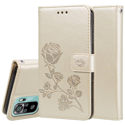 Rose Embossed Horizontal Flip PU Leather Case with Holder & Card Slots & Wallet, For Xiaomi Redmi 9T, For Xiaomi Mi 11 Lite, For Xiaomi Redmi Note 9T 5G, For Xiaomi Redmi Note 10