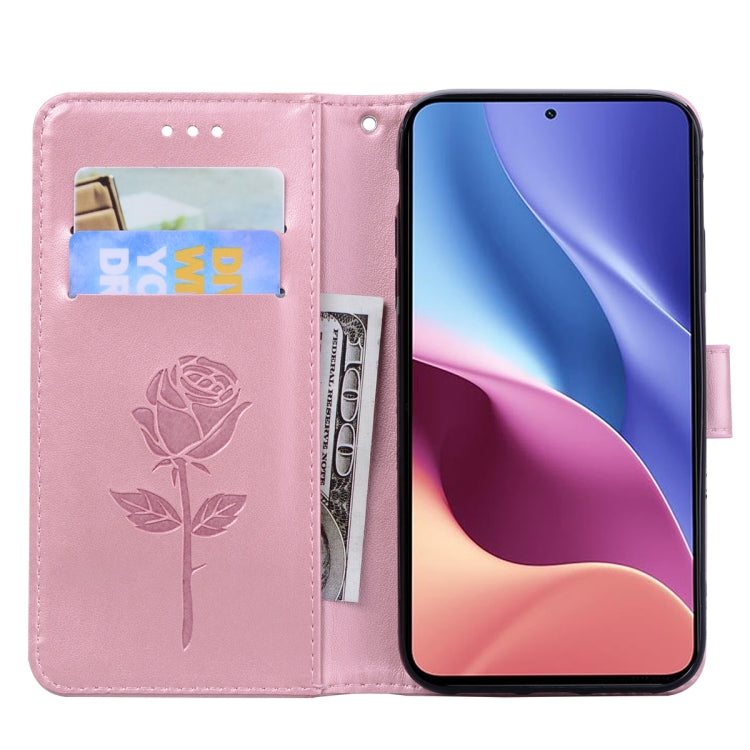 Rose Embossed Horizontal Flip PU Leather Case with Holder & Card Slots & Wallet, For Xiaomi Redmi K40 / K40 Pro, For Xiaomi Redmi Note 10 Pro, For Xiaomi Mi 10T Lite 5G, For Xiaomi Mi 10T Pro 5G