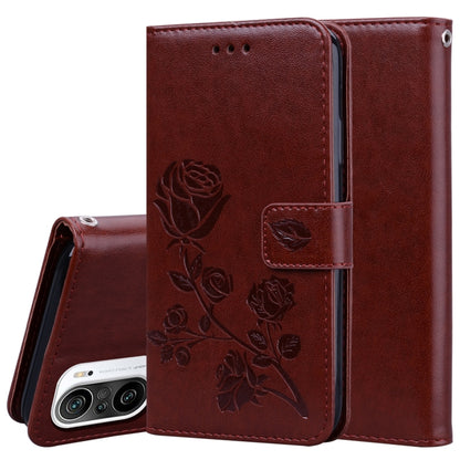 Rose Embossed Horizontal Flip PU Leather Case with Holder & Card Slots & Wallet, For Xiaomi Redmi K40 / K40 Pro, For Xiaomi Redmi Note 10 Pro, For Xiaomi Mi 10T Lite 5G, For Xiaomi Mi 10T Pro 5G
