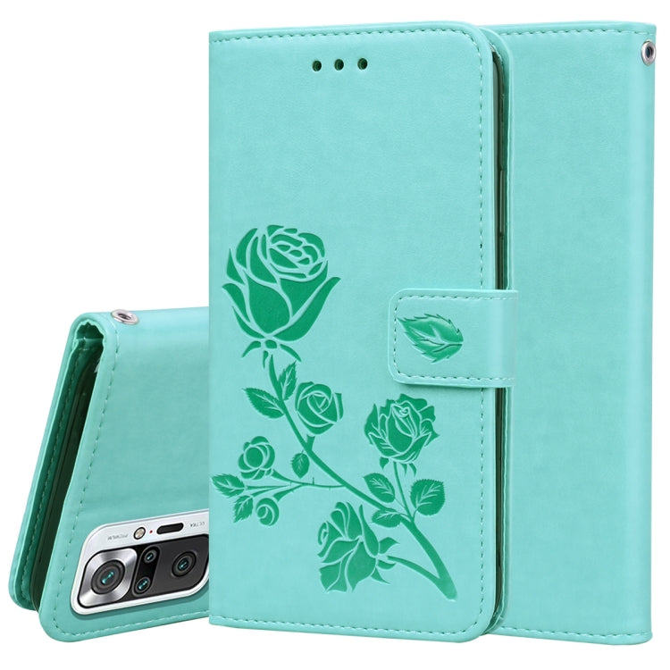 Rose Embossed Horizontal Flip PU Leather Case with Holder & Card Slots & Wallet, For Xiaomi Redmi K40 / K40 Pro, For Xiaomi Redmi Note 10 Pro, For Xiaomi Mi 10T Lite 5G, For Xiaomi Mi 10T Pro 5G
