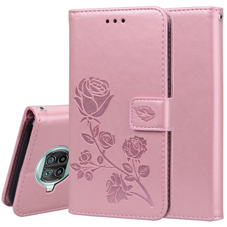 Rose Embossed Horizontal Flip PU Leather Case with Holder & Card Slots & Wallet, For Xiaomi Redmi K40 / K40 Pro, For Xiaomi Redmi Note 10 Pro, For Xiaomi Mi 10T Lite 5G, For Xiaomi Mi 10T Pro 5G