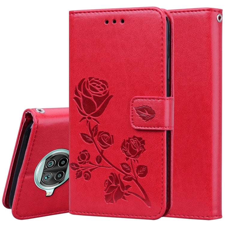Rose Embossed Horizontal Flip PU Leather Case with Holder & Card Slots & Wallet, For Xiaomi Redmi K40 / K40 Pro, For Xiaomi Redmi Note 10 Pro, For Xiaomi Mi 10T Lite 5G, For Xiaomi Mi 10T Pro 5G