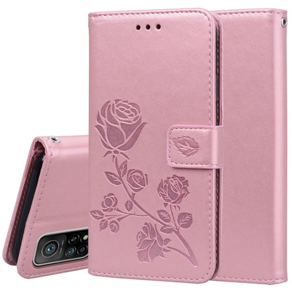 Rose Embossed Horizontal Flip PU Leather Case with Holder & Card Slots & Wallet, For Xiaomi Redmi K40 / K40 Pro, For Xiaomi Redmi Note 10 Pro, For Xiaomi Mi 10T Lite 5G, For Xiaomi Mi 10T Pro 5G