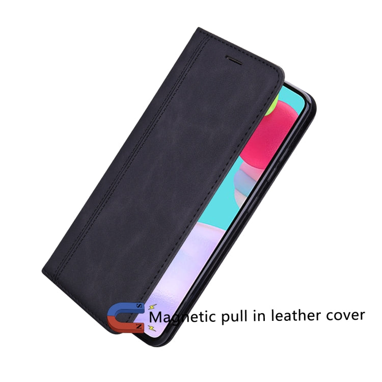 Frosted Business Magnetic Horizontal Flip PU Leather Case with Holder & Card Slot & Lanyard, For Xiaomi Redmi 9T, For Xiaomi Redmi Note 9T, For Xiaomi Redmi Note 10 4G, For Xiaomi Redmi K40 / K40 Pro