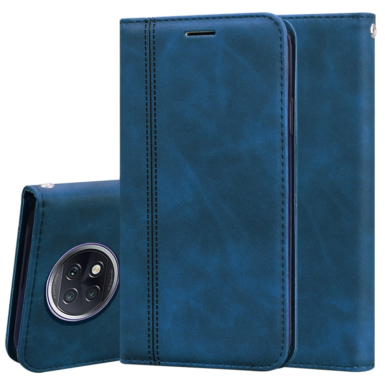 Frosted Business Magnetic Horizontal Flip PU Leather Case with Holder & Card Slot & Lanyard, For Xiaomi Redmi 9T, For Xiaomi Redmi Note 9T, For Xiaomi Redmi Note 10 4G, For Xiaomi Redmi K40 / K40 Pro