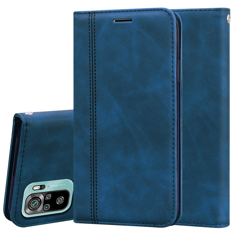 Frosted Business Magnetic Horizontal Flip PU Leather Case with Holder & Card Slot & Lanyard, For Xiaomi Redmi 9T, For Xiaomi Redmi Note 9T, For Xiaomi Redmi Note 10 4G, For Xiaomi Redmi K40 / K40 Pro
