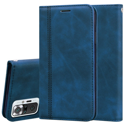 Frosted Business Magnetic Horizontal Flip PU Leather Case with Holder & Card Slot & Lanyard, For Xiaomi Redmi Note 10 Pro, For Xiaomi Poco M3, For Xiaomi Mi 10T Lite 5G, For Xiaomi Mi 10T Pro 5G