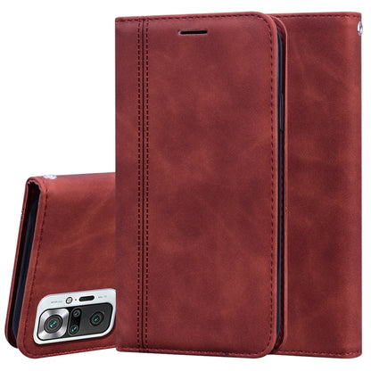 Frosted Business Magnetic Horizontal Flip PU Leather Case with Holder & Card Slot & Lanyard, For Xiaomi Redmi Note 10 Pro, For Xiaomi Poco M3, For Xiaomi Mi 10T Lite 5G, For Xiaomi Mi 10T Pro 5G