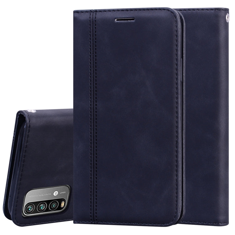 Frosted Business Magnetic Horizontal Flip PU Leather Case with Holder & Card Slot & Lanyard, For Xiaomi Redmi Note 10 Pro, For Xiaomi Poco M3, For Xiaomi Mi 10T Lite 5G, For Xiaomi Mi 10T Pro 5G