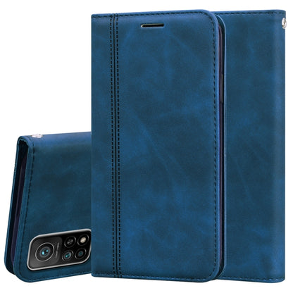 Frosted Business Magnetic Horizontal Flip PU Leather Case with Holder & Card Slot & Lanyard, For Xiaomi Redmi Note 10 Pro, For Xiaomi Poco M3, For Xiaomi Mi 10T Lite 5G, For Xiaomi Mi 10T Pro 5G
