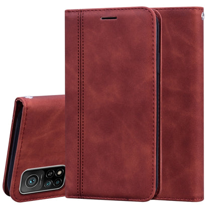 Frosted Business Magnetic Horizontal Flip PU Leather Case with Holder & Card Slot & Lanyard, For Xiaomi Redmi Note 10 Pro, For Xiaomi Poco M3, For Xiaomi Mi 10T Lite 5G, For Xiaomi Mi 10T Pro 5G