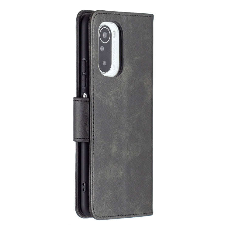 Retro Lambskin Texture Pure Color Horizontal Flip PU Leather Case with Holder & Card Slots & Wallet & Lanyard, For Xiaomi Mi 11i / Poco F3 / Redmi K40