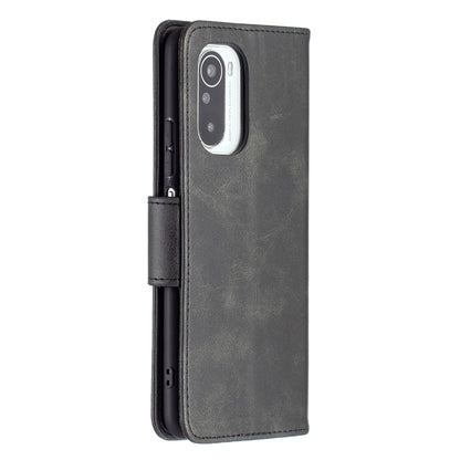 Retro Lambskin Texture Pure Color Horizontal Flip PU Leather Case with Holder & Card Slots & Wallet & Lanyard, For Xiaomi Mi 11i / Poco F3 / Redmi K40