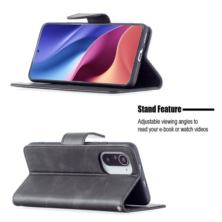 Retro Lambskin Texture Pure Color Horizontal Flip PU Leather Case with Holder & Card Slots & Wallet & Lanyard, For Xiaomi Mi 11i / Poco F3 / Redmi K40