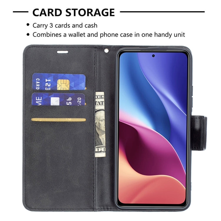 Retro Lambskin Texture Pure Color Horizontal Flip PU Leather Case with Holder & Card Slots & Wallet & Lanyard, For Xiaomi Mi 11i / Poco F3 / Redmi K40