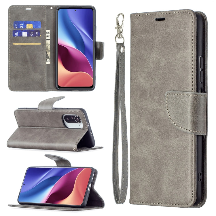 Retro Lambskin Texture Pure Color Horizontal Flip PU Leather Case with Holder & Card Slots & Wallet & Lanyard, For Xiaomi Mi 11i / Poco F3 / Redmi K40