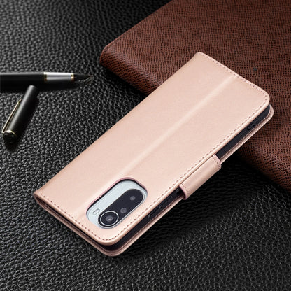 Two Butterflies Embossing Pattern Horizontal Flip Leather Case with Holder & Card Slot & Wallet & Lanyard, For Xiaomi Mi 11i / Poco F3 / Redmi K40