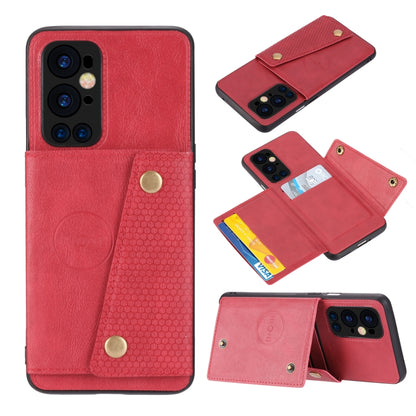 Double Buckle PU + TPU Shockproof Magnetic Protective Case with Card Slot & Holder, For OnePlus 9, For OnePlus 9 Pro, For Xiaomi Redmi K40, For Xiaomi Redmi Note 9 4G, For Xiaomi Redmi Note 10