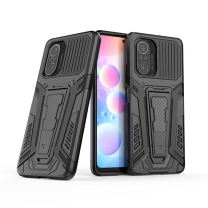 War Chariot Series Armor All-inclusive Shockproof PC + TPU Protective Case with Invisible Holder, For Xiaomi Redmi K40, For Xiaomi Mi 10T 5G / 10T Pro 5G, For Xiaomi Mi Poco X3, For Samsung Galaxy S21 5G