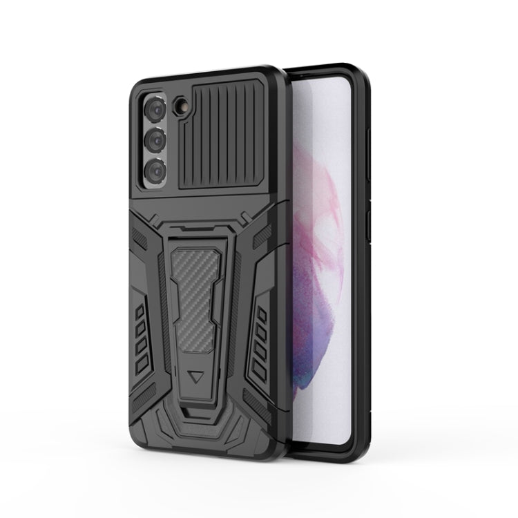 War Chariot Series Armor All-inclusive Shockproof PC + TPU Protective Case with Invisible Holder, For Xiaomi Redmi K40, For Xiaomi Mi 10T 5G / 10T Pro 5G, For Xiaomi Mi Poco X3, For Samsung Galaxy S21 5G
