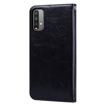 Business Style Oil Wax Texture Horizontal Flip Leather Case with Holder & Card Slots & Wallet, For Xiaomi Redmi 9T, For Xiaomi Redmi Note 9T, For Xiaomi Redmi Note 10, For Xiaomi Redmi K40 / K40 Pro, For Xiaomi Redmi Note 10 Pro, For Xiaomi Mi 10T Pro 5G