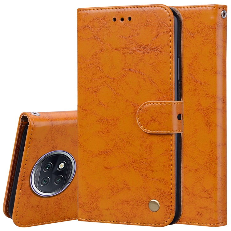 Business Style Oil Wax Texture Horizontal Flip Leather Case with Holder & Card Slots & Wallet, For Xiaomi Redmi 9T, For Xiaomi Redmi Note 9T, For Xiaomi Redmi Note 10, For Xiaomi Redmi K40 / K40 Pro, For Xiaomi Redmi Note 10 Pro, For Xiaomi Mi 10T Pro 5G