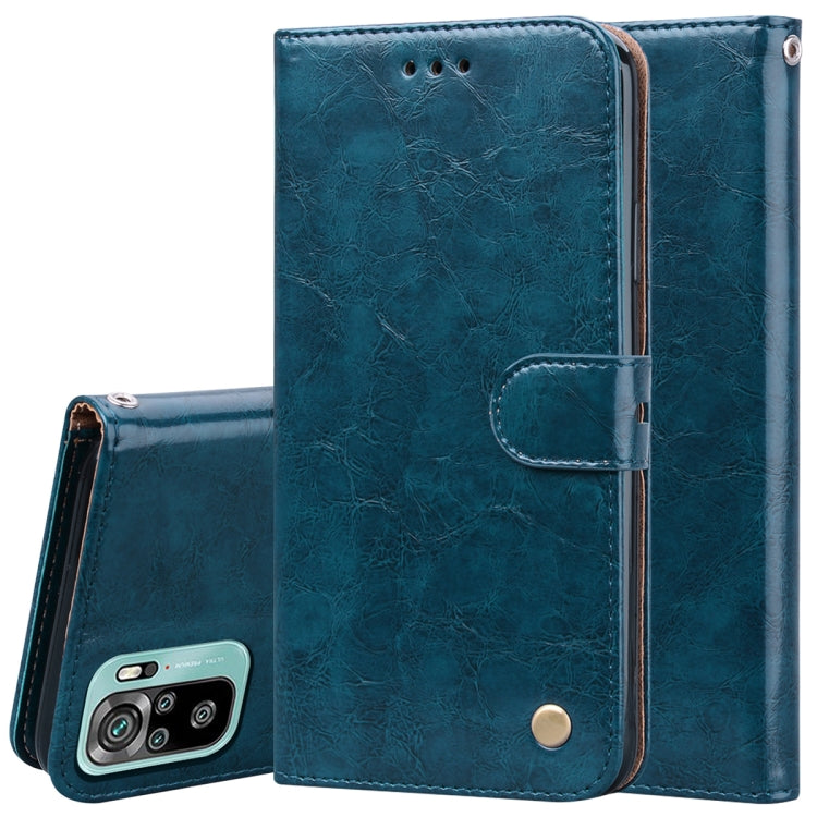 Business Style Oil Wax Texture Horizontal Flip Leather Case with Holder & Card Slots & Wallet, For Xiaomi Redmi 9T, For Xiaomi Redmi Note 9T, For Xiaomi Redmi Note 10, For Xiaomi Redmi K40 / K40 Pro, For Xiaomi Redmi Note 10 Pro, For Xiaomi Mi 10T Pro 5G